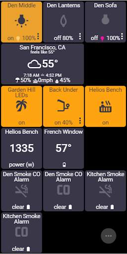ActionTiles SmartThings custom web dashboard maker स्क्रीनशॉट 2