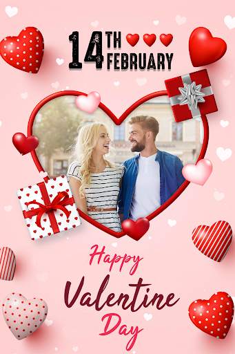 Valentine Day Photo Frame screenshot 2