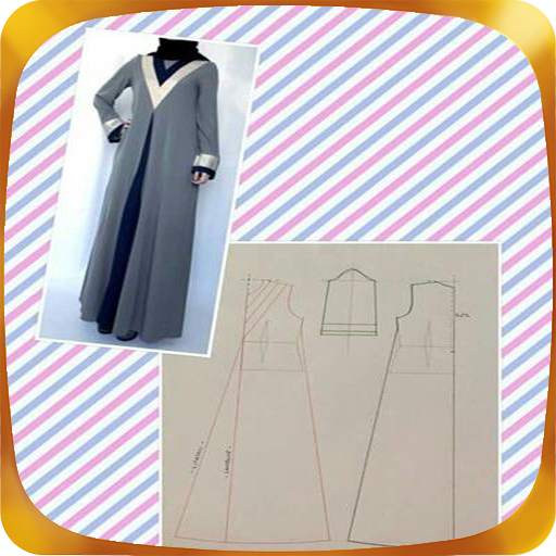 Moslem Dress Pattern 3.0