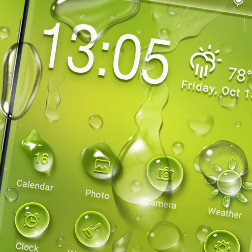 Waterdrop launcher theme &amp;wallpaper icon