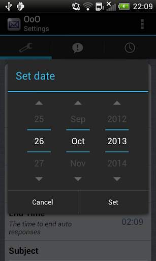 Email AutoReply OoO Lite screenshot 3