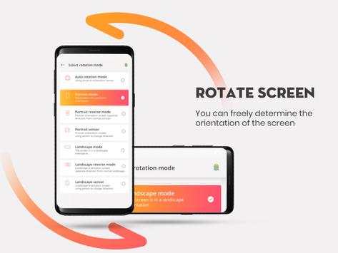 Screen Rotate App - Screen Rotation Control screenshot 4