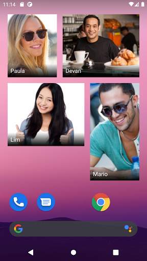 Direct Call Widget 1 تصوير الشاشة