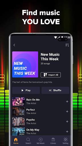 Music player: Video and Stream screenshot 3
