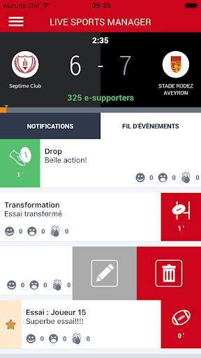 Live Sports Manager screenshot 2