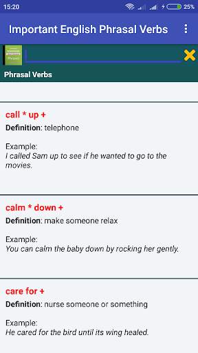Wow! English Phrasal Verbs screenshot 4