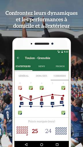 Branchez Rugby - stats & news screenshot 2