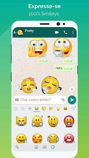WeSmile Smileys WASticker screenshot 1
