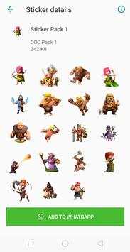 COC Stickers screenshot 1