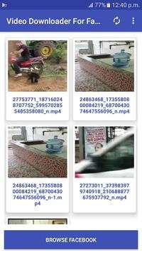 Video Downloader For Facebook screenshot 2