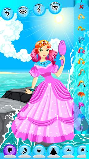 Princess Mermaid Dress Up Game screenshot 6