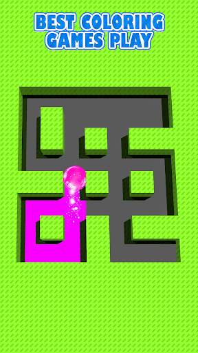 Color Maze-Roller Splat Color Roll 3d Amaze Game screenshot 3