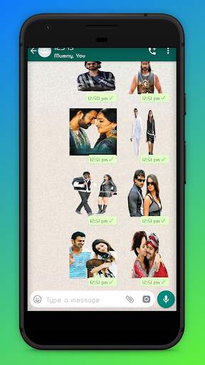 Romantic Prabhas whatsapp sticker screenshot 8