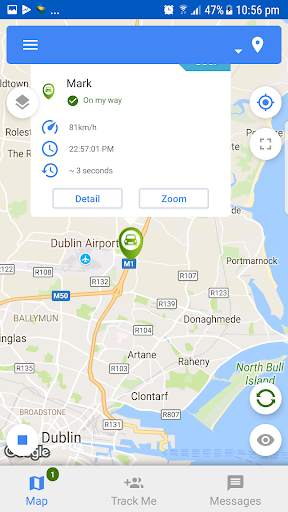 my Trackee - GPS Tracker screenshot 2