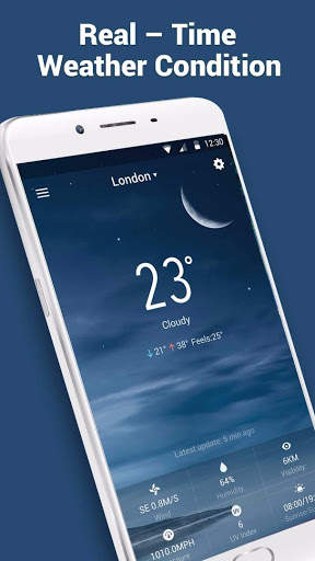 Cat weather widget screenshot 1