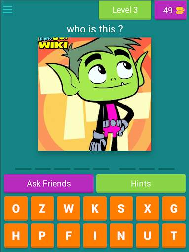 Teen Titans Go Quiz Game screenshot 18