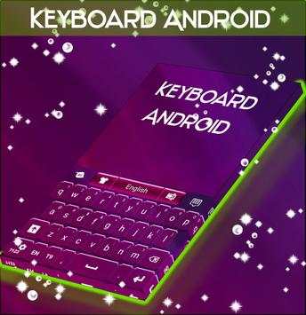 Purple Keyboard For Android 2 تصوير الشاشة