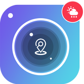 GPS &amp; Weather Camera icon