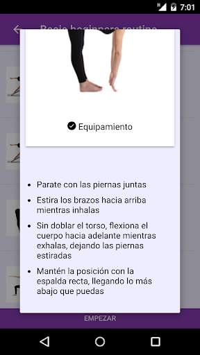 Yoga en casa - Videos y rutinas gratis en español screenshot 4