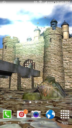 Medieval Castle 3D Lwp Lite screenshot 1
