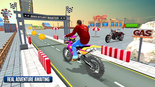 Vélo Cascade Les courses Jeu screenshot 3