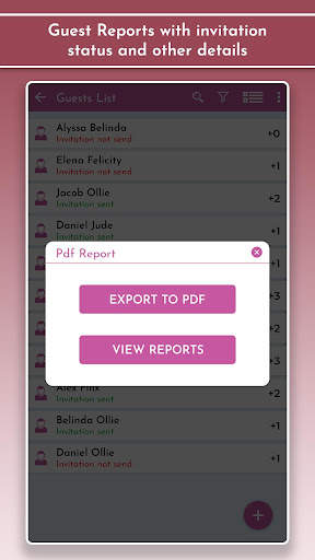Wedding Planner & Organizer, Guest Checklists screenshot 7