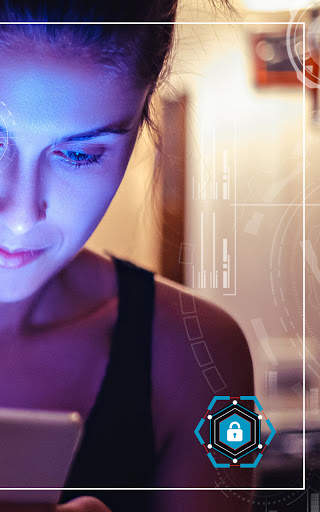 Eye Scanner Lock Prank App screenshot 2
