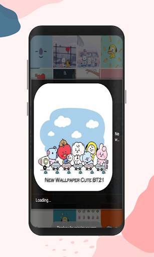 New Wallpaper Cute BT21 screenshot 2