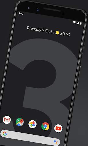 Theme and wallpaper for Pixel 3 screenshot 1