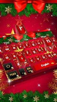 Christmas Bow Keyboard Theme screenshot 3