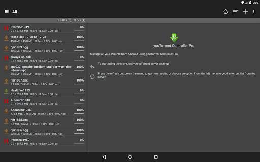 youTorrent Controller Pro screenshot 20