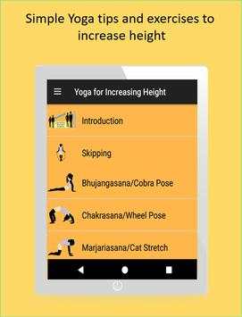 Yoga and Exercises to Increase Height Naturally screenshot 5