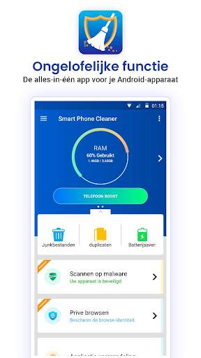 Smart Phone Cleaner & Booster screenshot 1