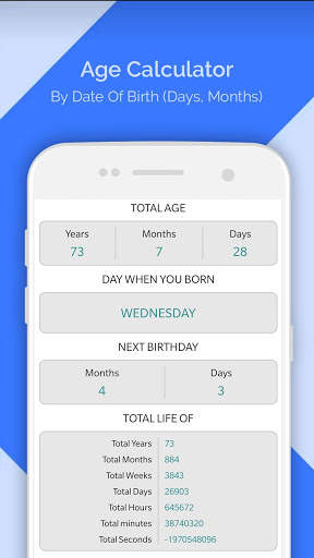Age Calculator & Birthday Reminder screenshot 2
