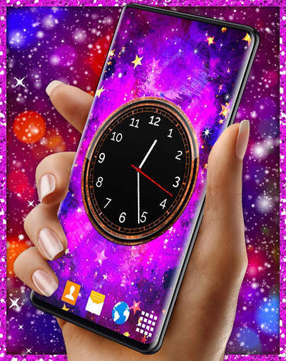 Classic Clock Wallpaper 🕚 Abstract Live Wallpaper screenshot 4