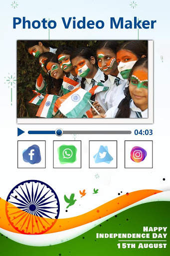 15th August Movie Maker - Independence Video Maker screenshot 5