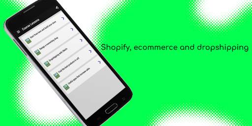 Course for Shopify - ecommerce & dropshipping site screenshot 3