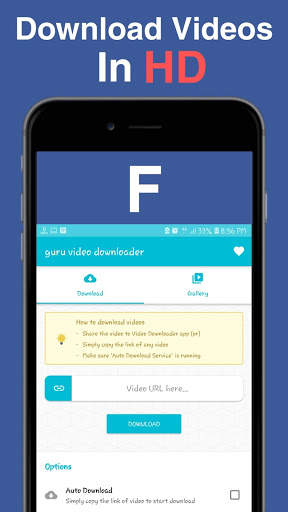 Video Downloader for facebook - paste & download screenshot 1