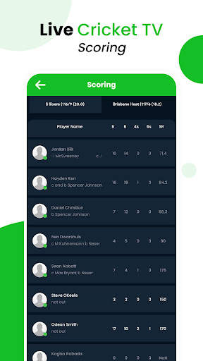 Live Cricket TV -Watch Matches screenshot 7