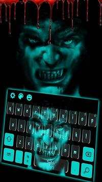 Bloody Vampire Horror Keyboard Theme स्क्रीनशॉट 2