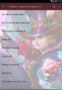 Mobile Legends | Ringtones screenshot 4