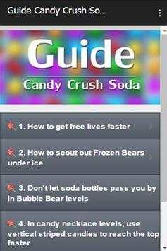 Guide Candy Crush Soda screenshot 2