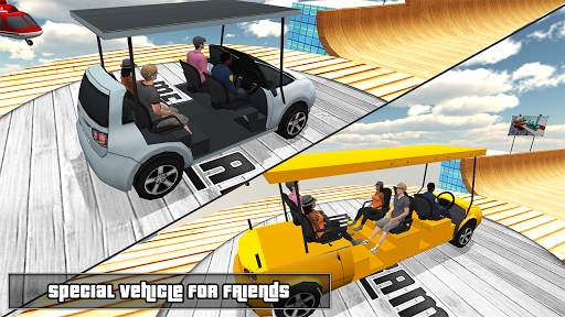 Biggest Mega Ramp With Friends - Car Games 3D screenshot 2