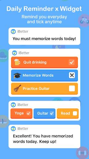 iBetter · Habit Tracker 2 تصوير الشاشة