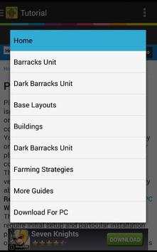 Guide for Clash of Clans screenshot 2