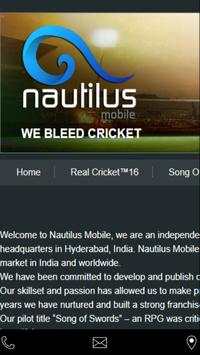 Nautilus cricket screenshot 1