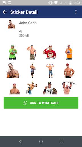 WWE stickers, status, sayings for WhatsApp screenshot 6
