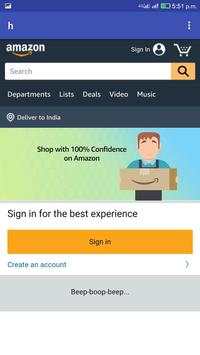 Online shopping app screenshot 3