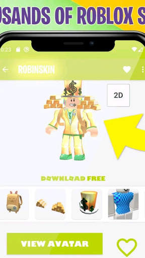 My Free Robux Roblox Skins Inspiration – RobinSkin screenshot 7