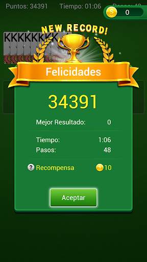 Araña Lite - Nuevo juego de cartas Solitario screenshot 5